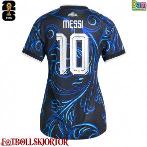 Argentina Lionel Messi #10 Bortatröja Dam VM 2026 Kortärmad